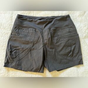 EUC Prana Kanab Shorts Women's  - Size M - Hunter Green - Pull On